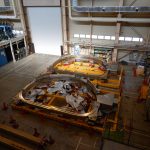 TF coil assembly temporary storage