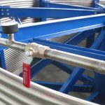 TF coil conductor inert gas pressure monitor gauge