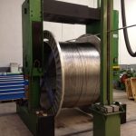 TF conductor cables spool ready for jacket