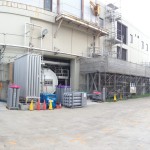 Cryoplant building panoramic view